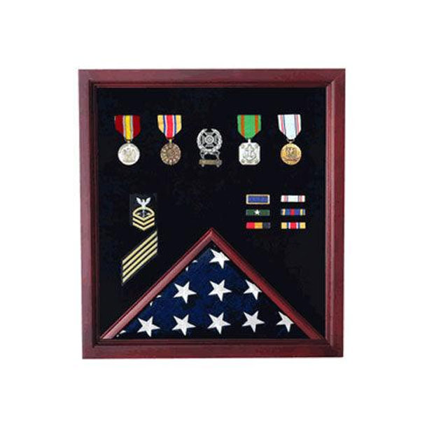 Extra Large Flag And Medal Display Case