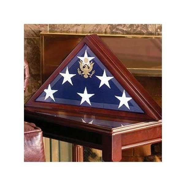 American Burial Flag Box, Flag Display Case, Large Flag Case