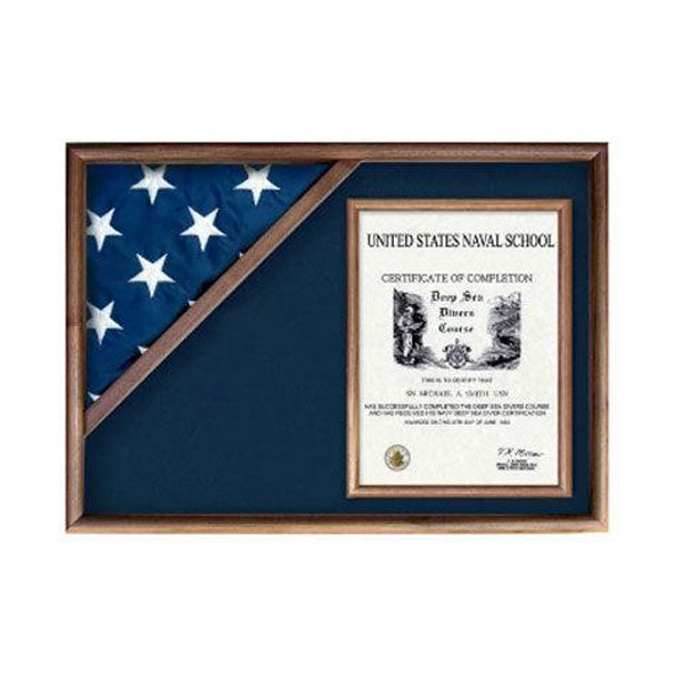 Display Cases For Flags From Military