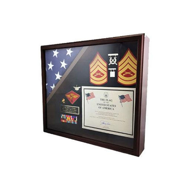 Capitol Flag And Accolades Display Case