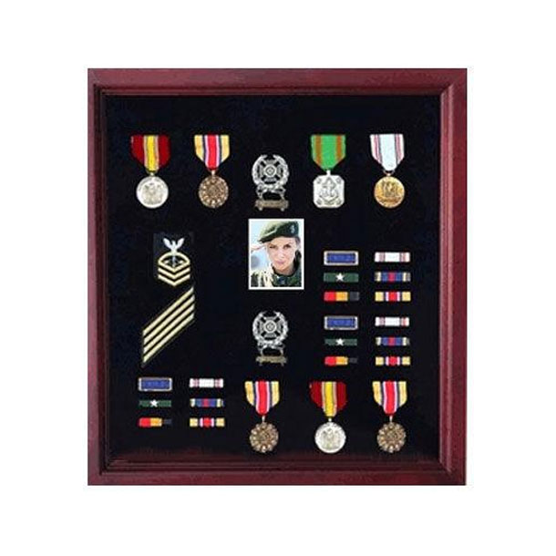 Photo Medal Display Case, Military Medal Frame, Photo