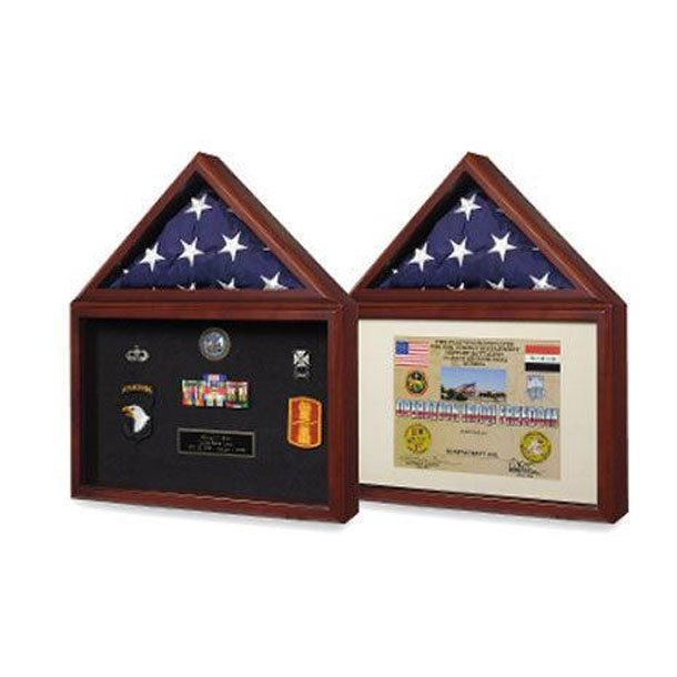 Air Force Flag And Medal Display Box - Shadow Box