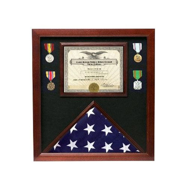 Veterans Made Flag Document Case American Flags